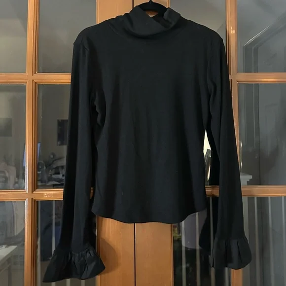 NWOT Astr Classic Black Turtleneck Sweater - Picture 3 of 7